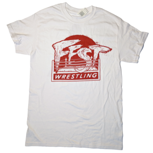 FEST Wrestling White w/ Red Logo