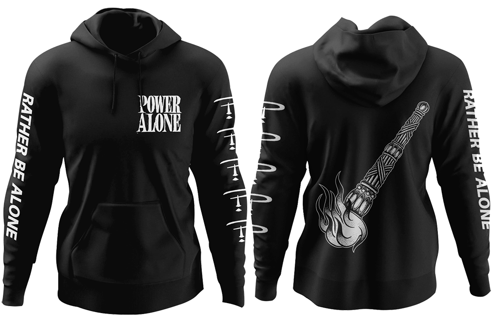 Power Alone Hooded Sweatshirt