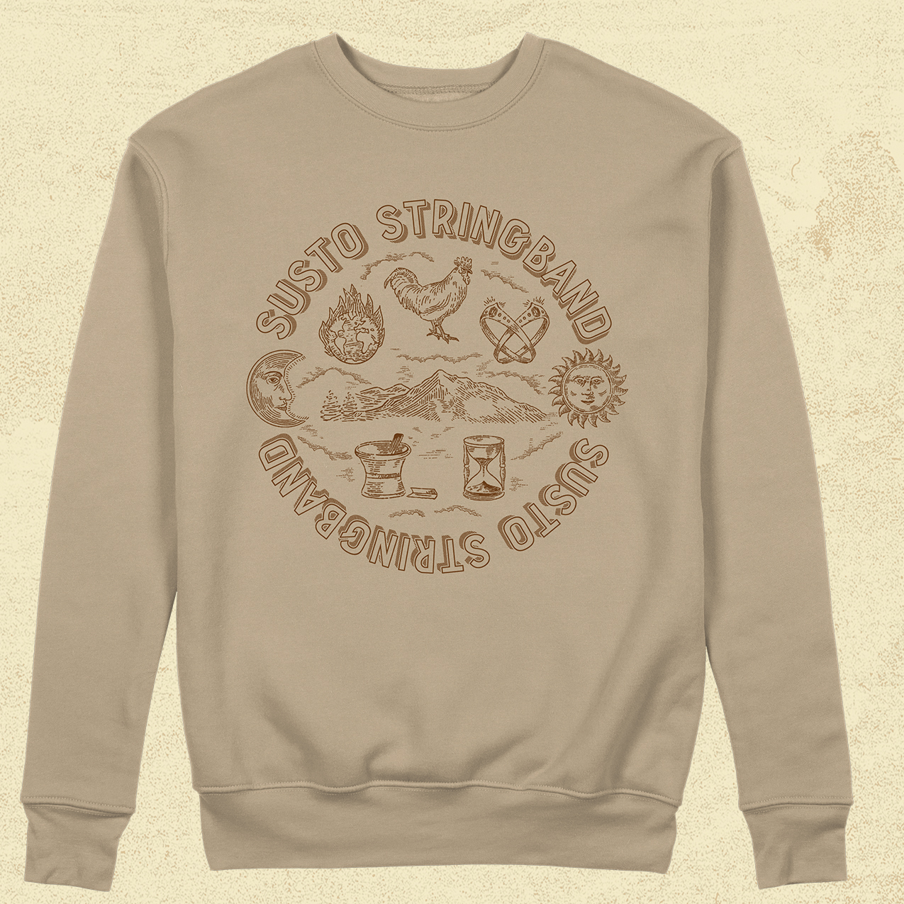 SUSTO STRINGBAND Crew Neck