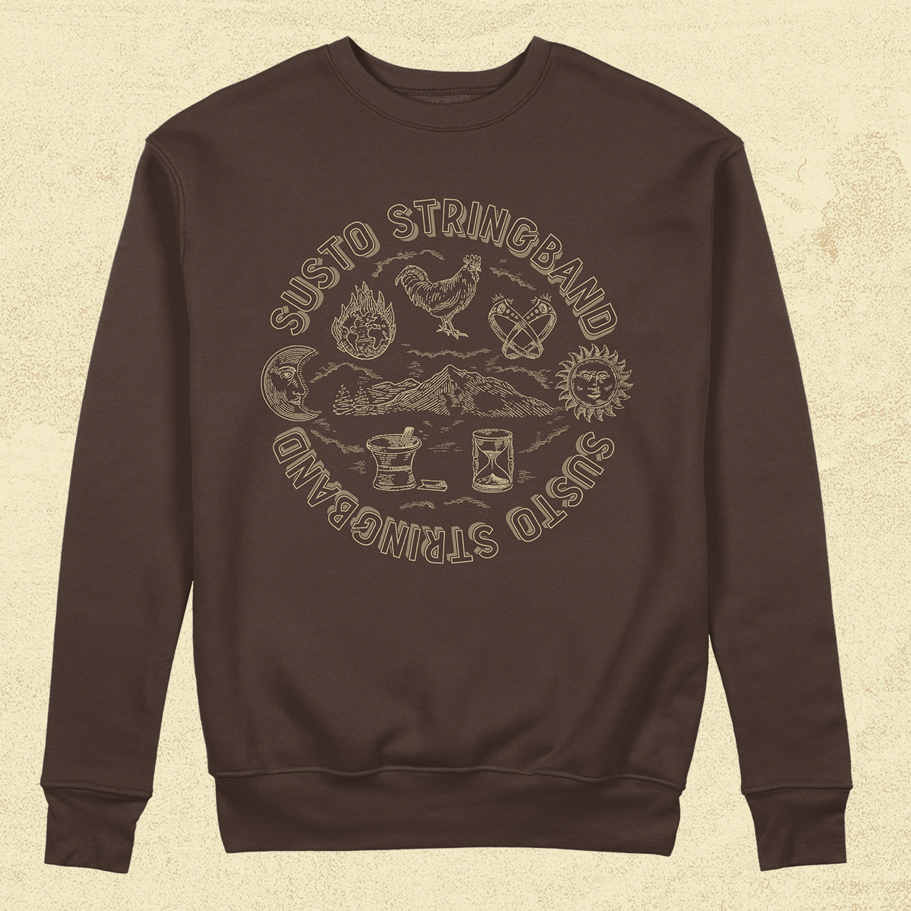 SUSTO STRINGBAND Crew Neck