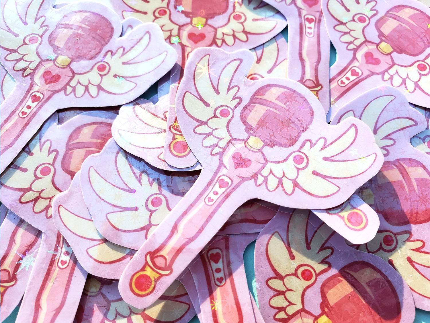 Stickers: Magic Wand + Mann Milk