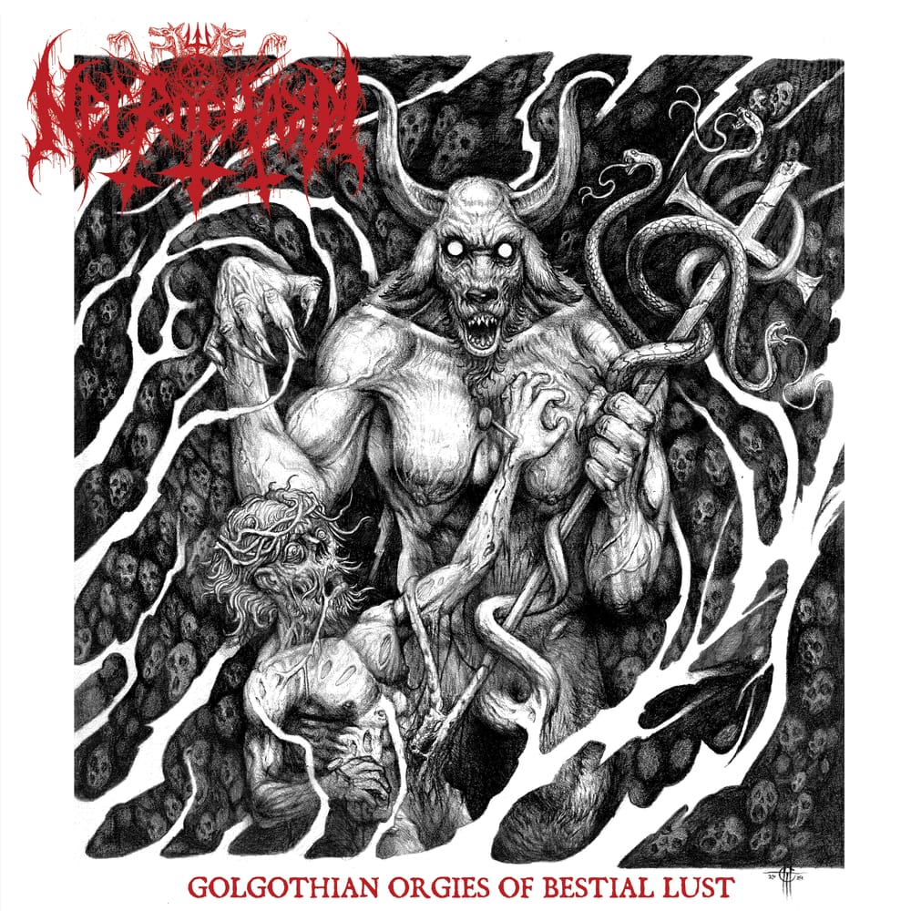 NECROCHAKAL - Golgothian Orgies of Bestial Lust TAPE