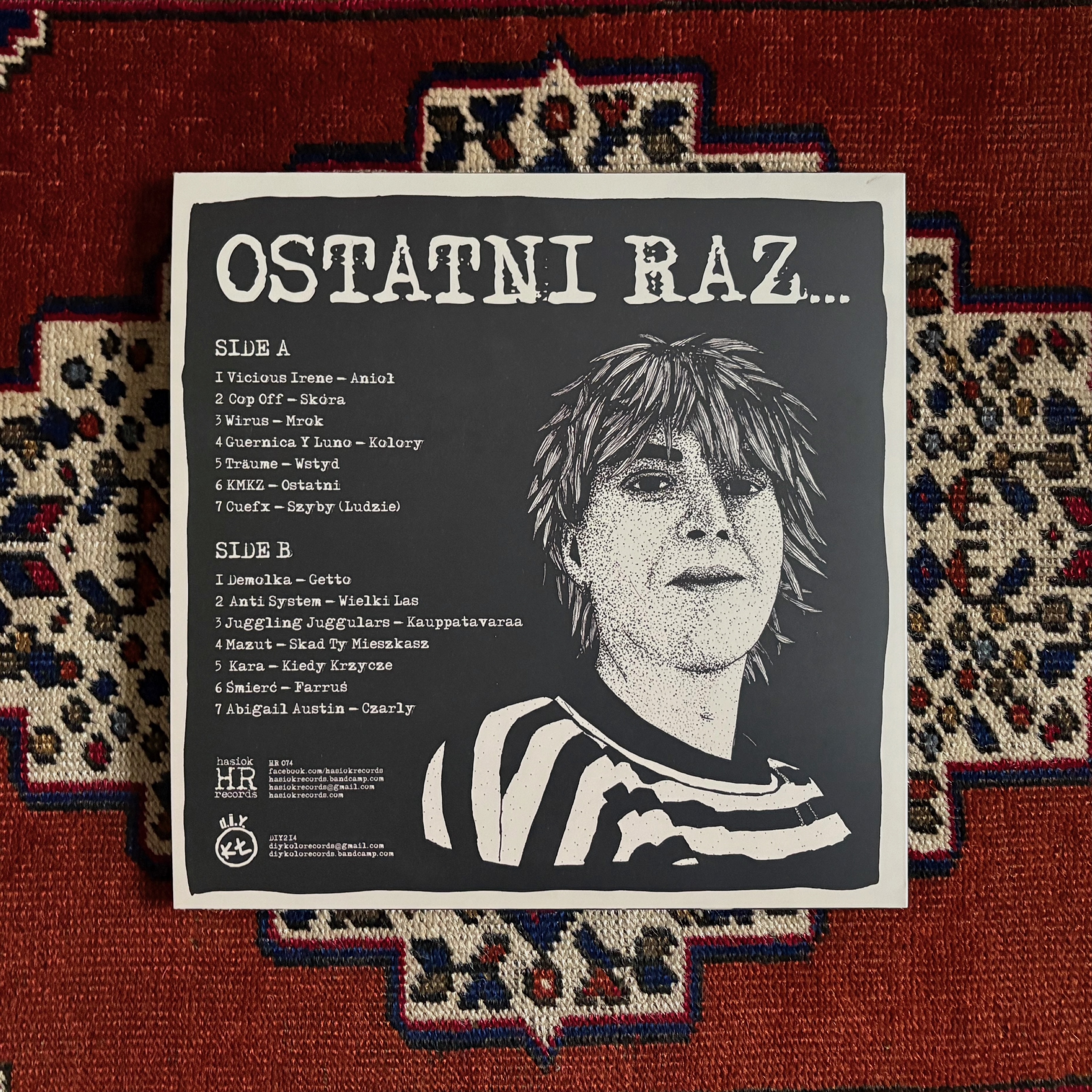 V/A – Ostatni Raz… – tribute to Post Regiment LP (HASIOK RECORDS)