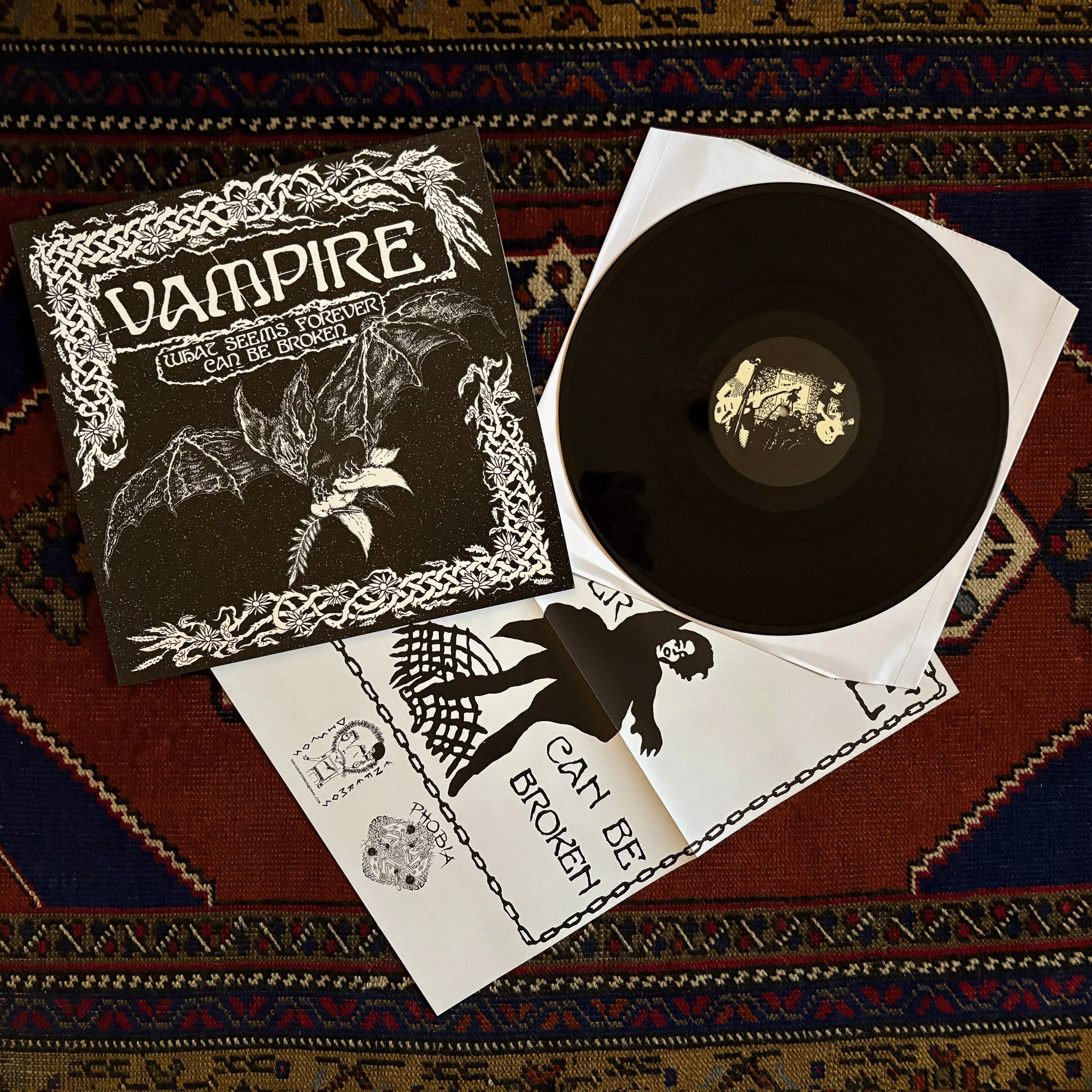 VAMPIRE - What Seems Forever Can Be Broken (DISCOS ENFERMOS / PHOBIA RECORDS)