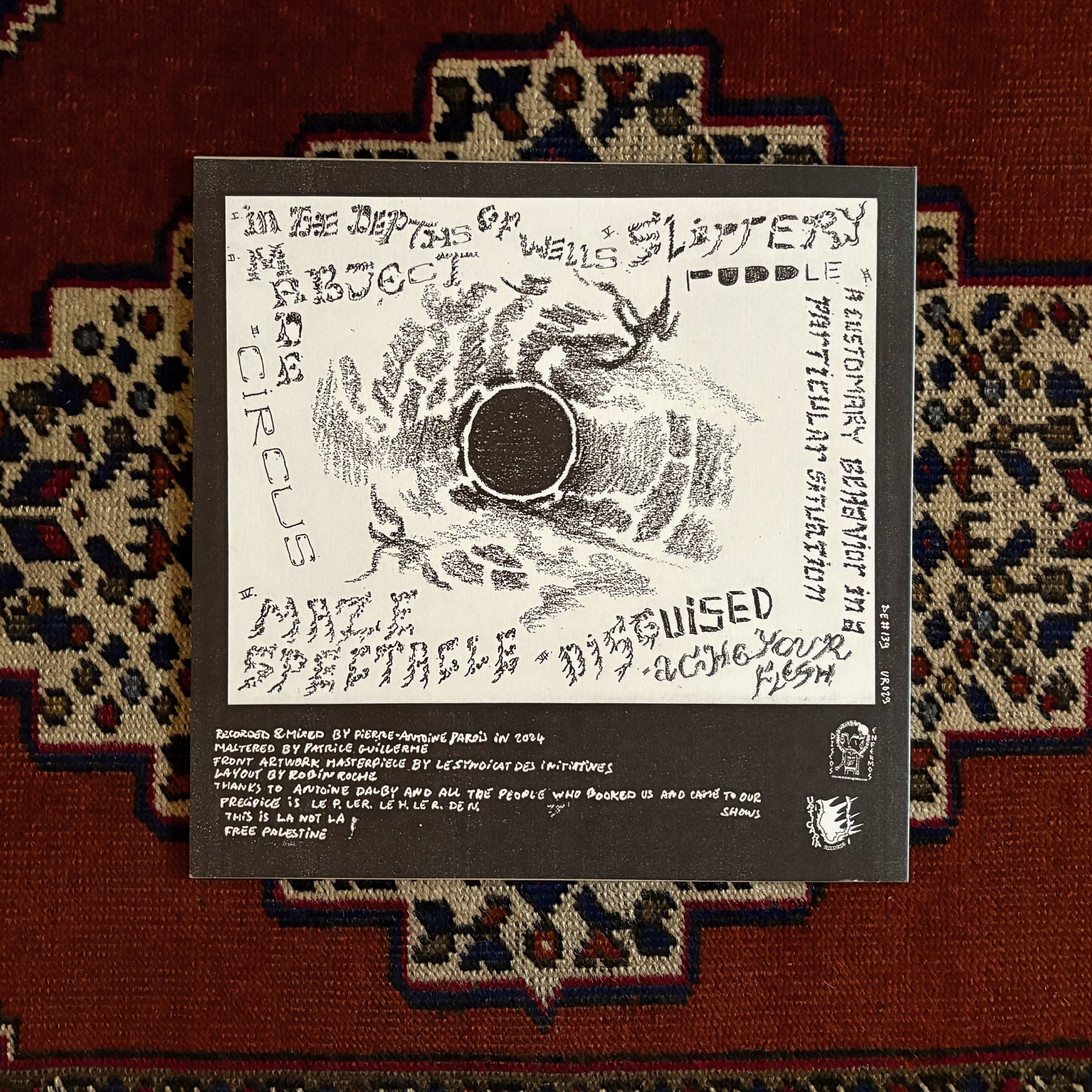 PRECIPICE - Down The Well (DISCOS ENFERMOS / URTICARIA RECORDS)