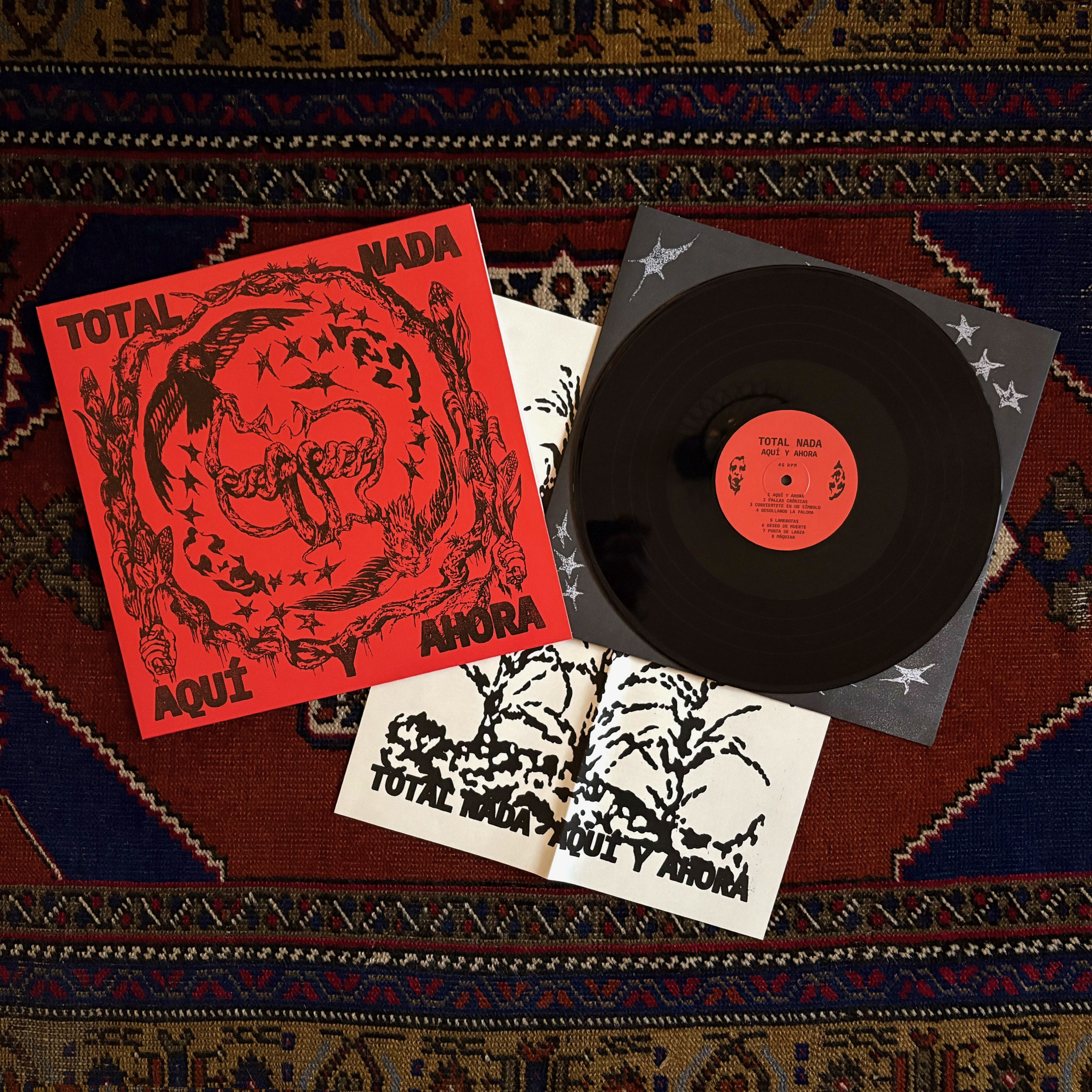 TOTAL NADA - Aquí Y Ahora (DISCOS ENFERMOS)