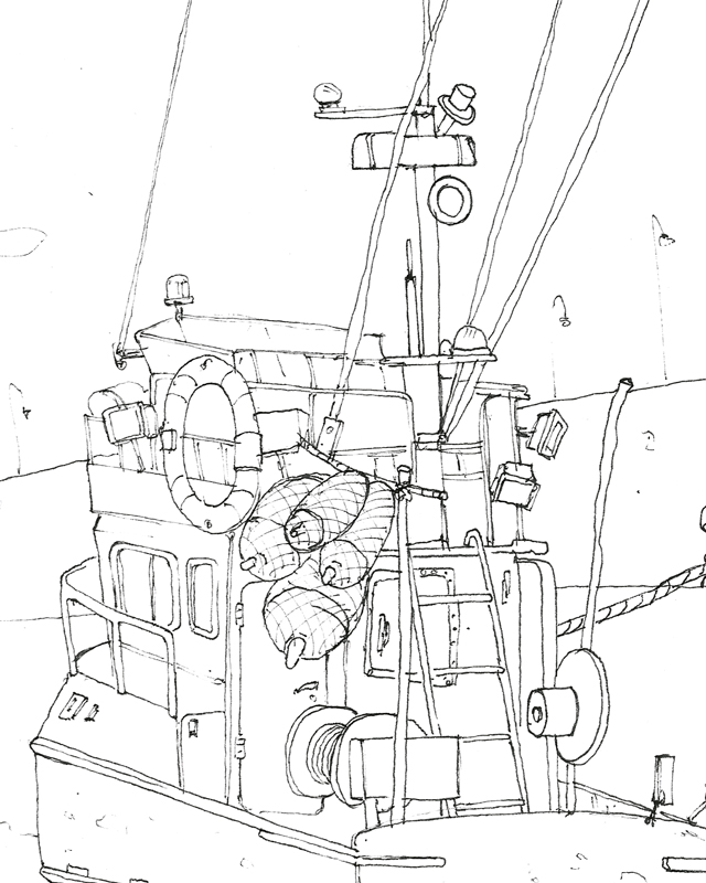 Madeire - Bateau de pêche