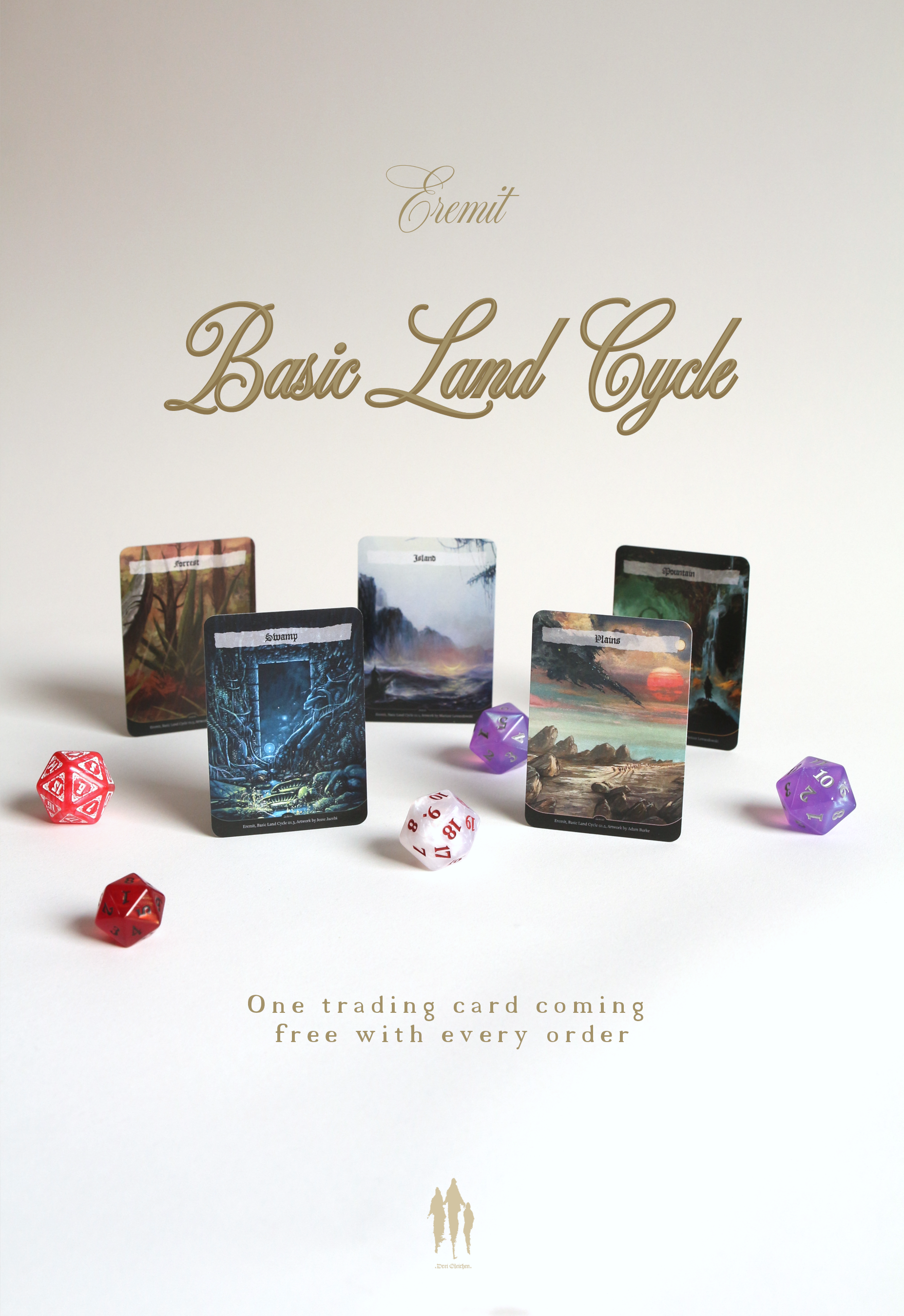 Eremit Trading Cards - Basic Land Cycle