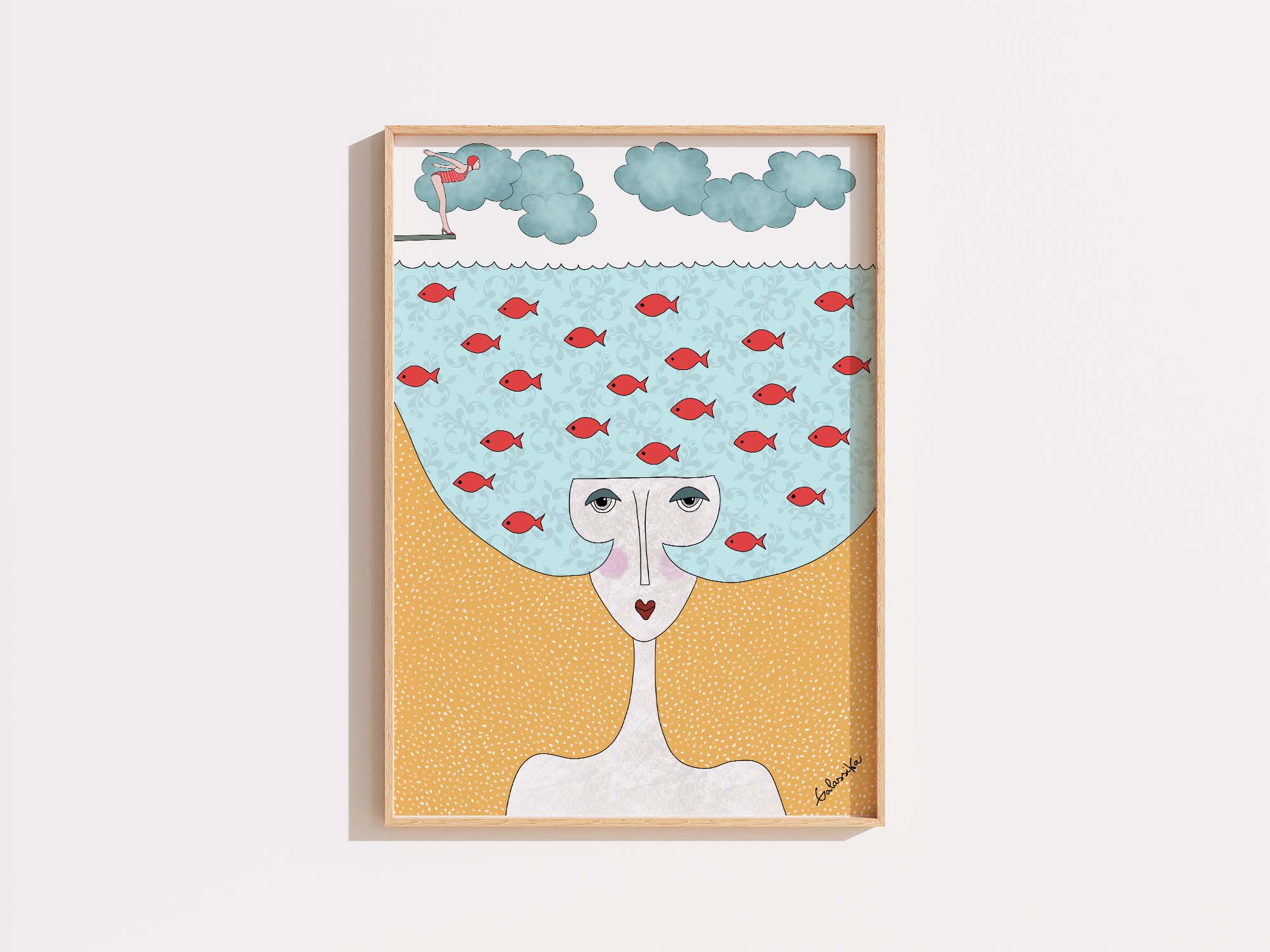 Cosa sognano i pesci rossi