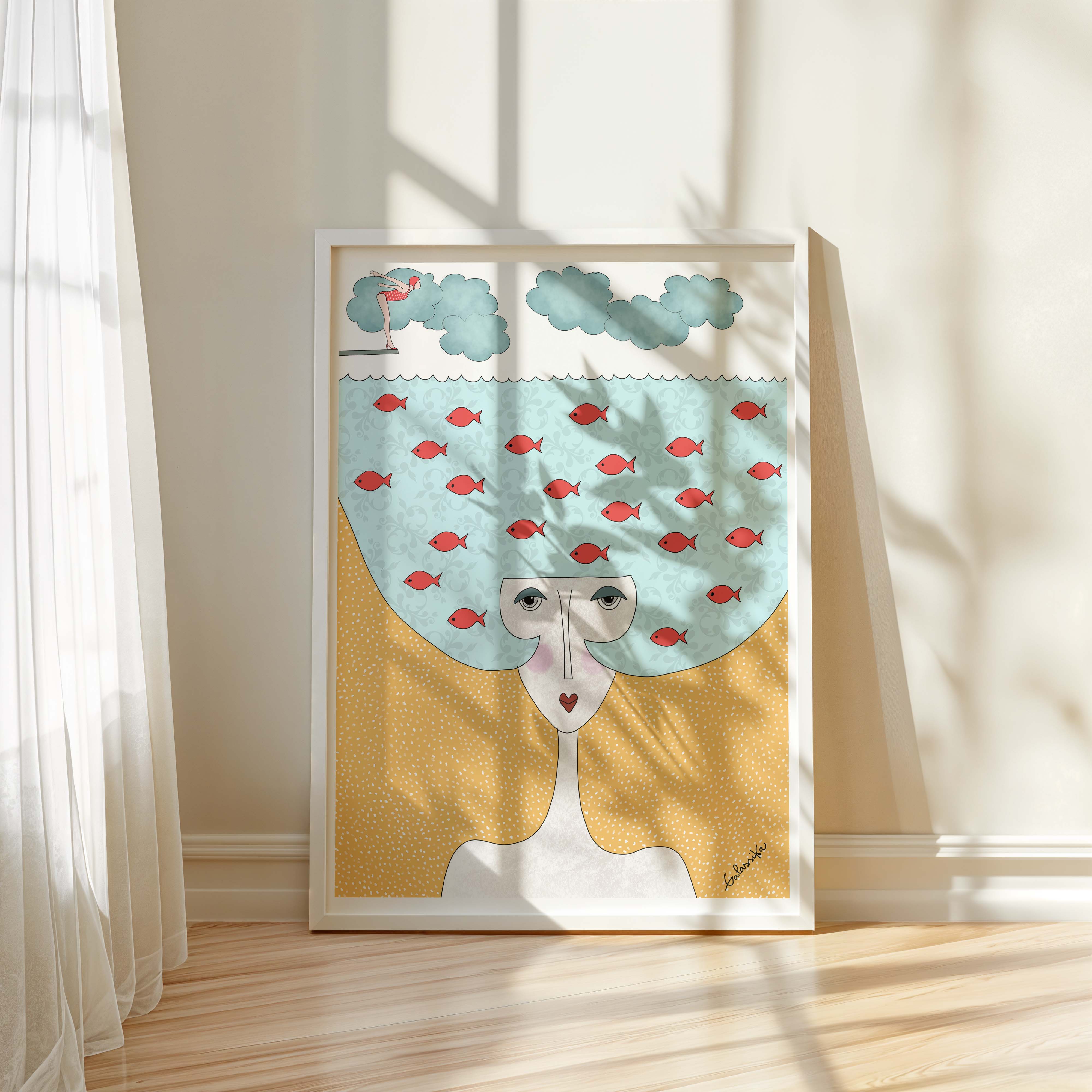 Cosa sognano i pesci rossi