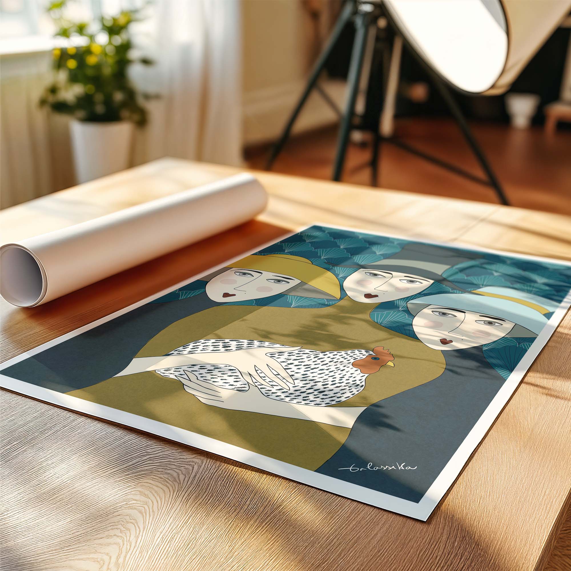 Tre sorelle in villeggiatura