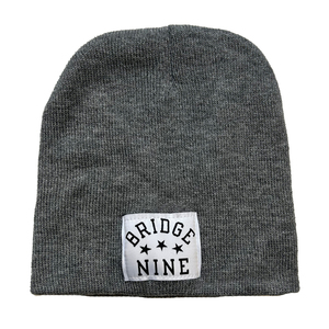 Bridge Nine cuffless Beanie (Charcoal Gray)