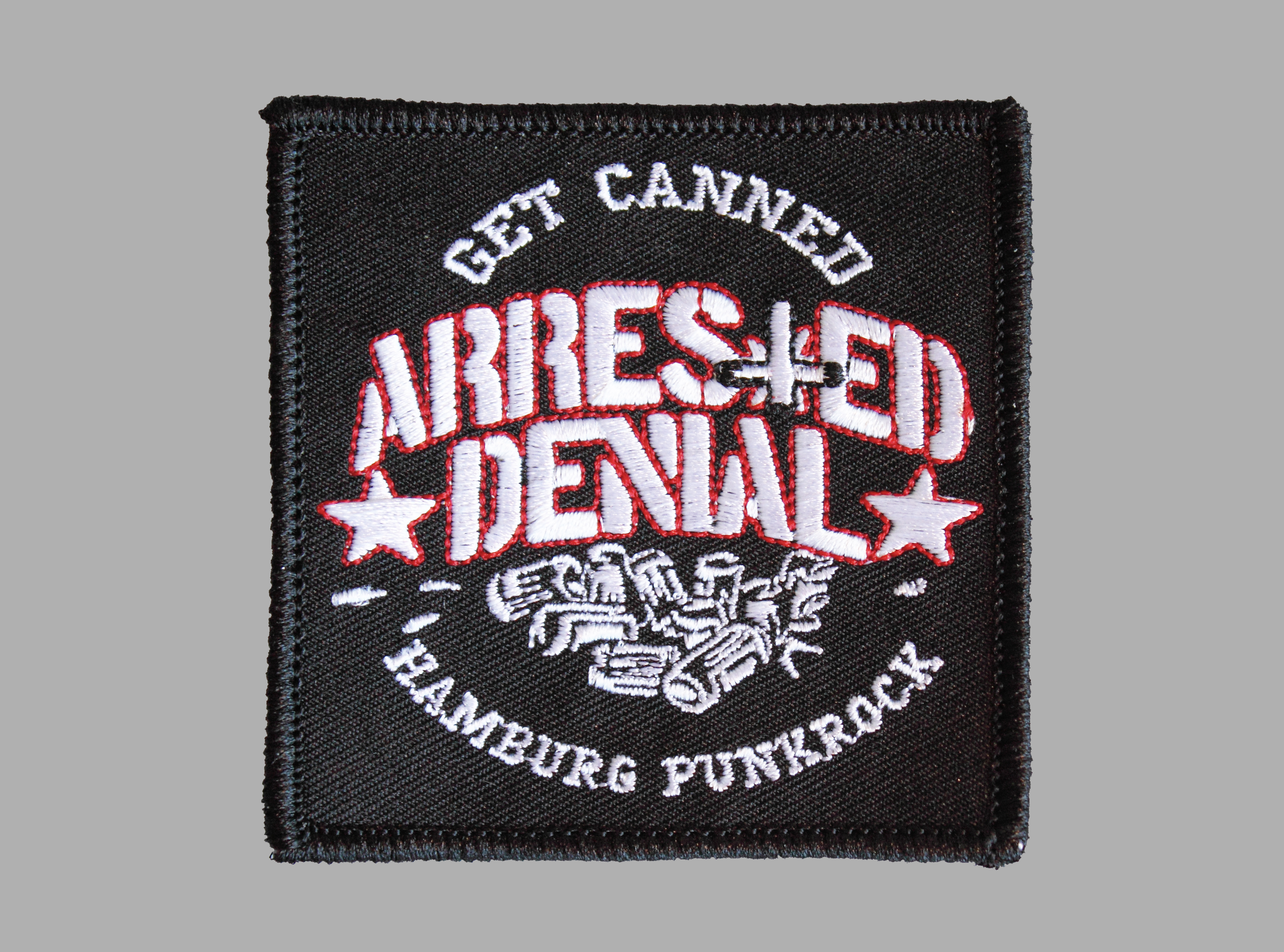 Aufnäher gestickt - Get Canned