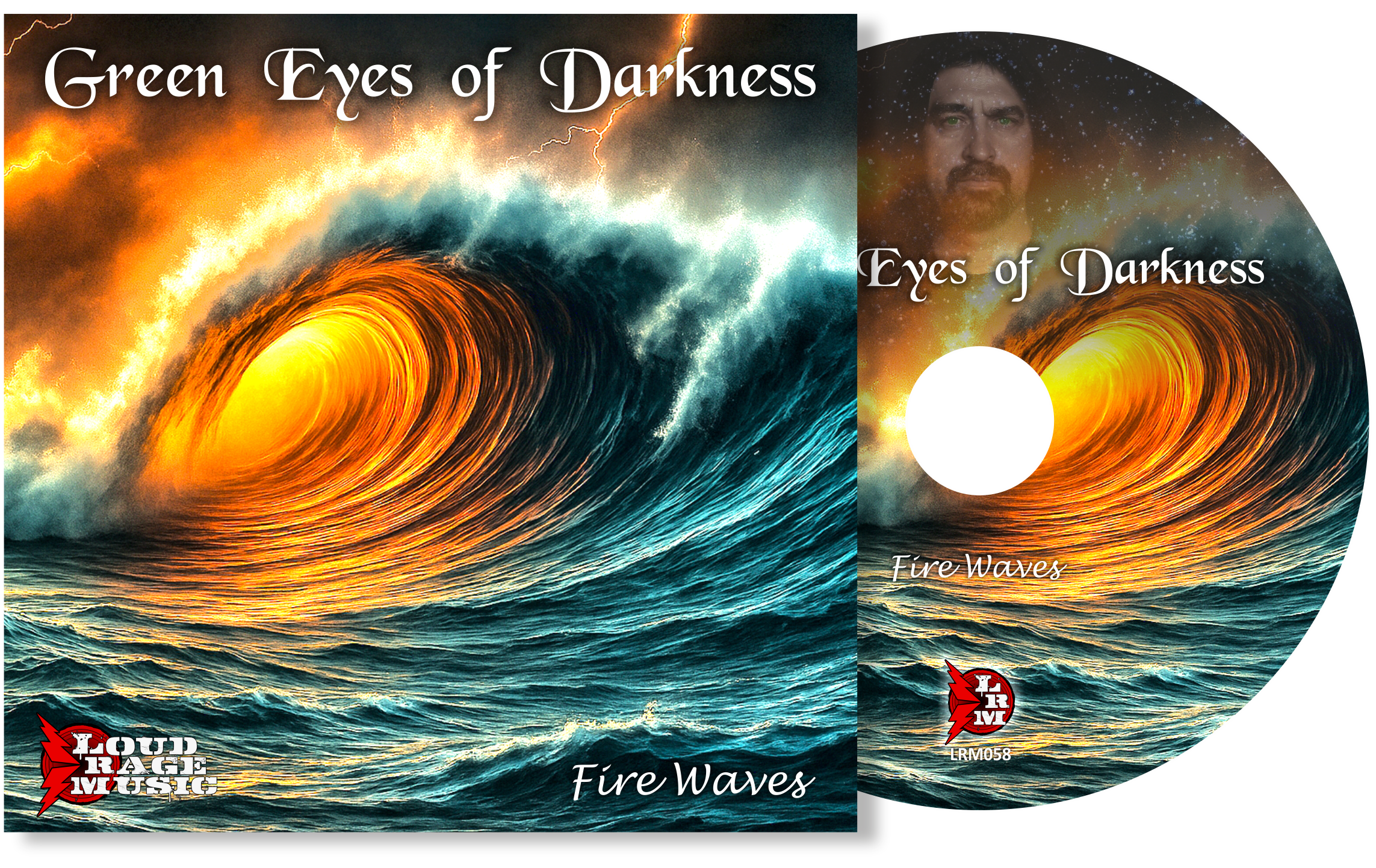 Green Eyes of Darkness - Fire Waves