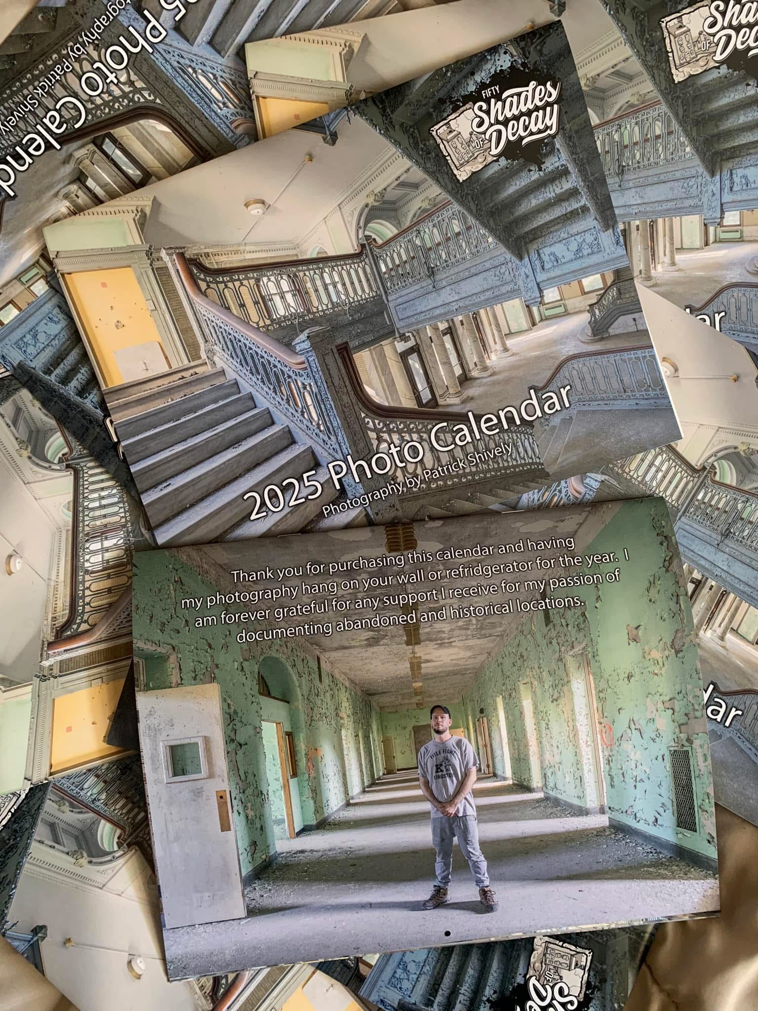 Fifty Shades of Decay: 2026 PHOTO CALENDAR