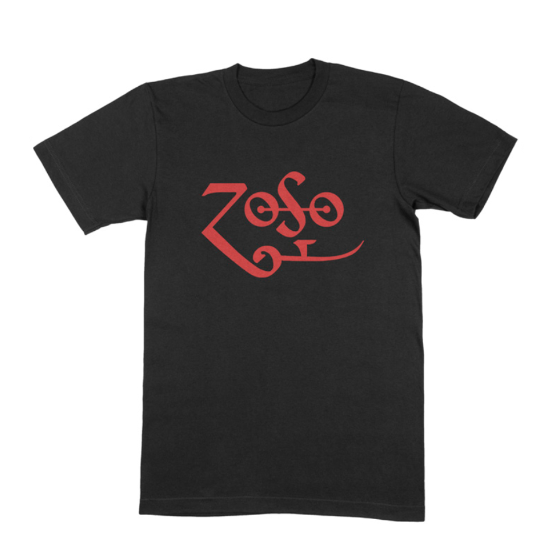 Classic Zoso T-Shirt (Black & Red)
