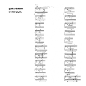 Gerhard Rühm – Blumenstück 2LP