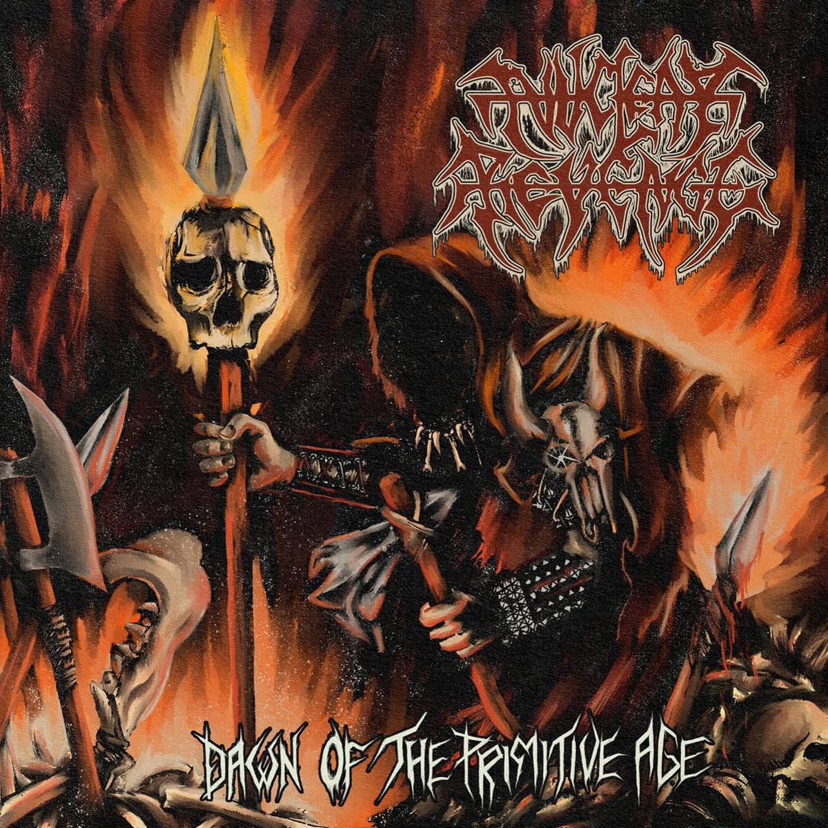 NUCLEAR REVENGE -  Dawn of the Primitive Age LP