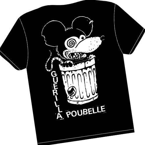 Guerilla Poubelle - TS garbage mouse