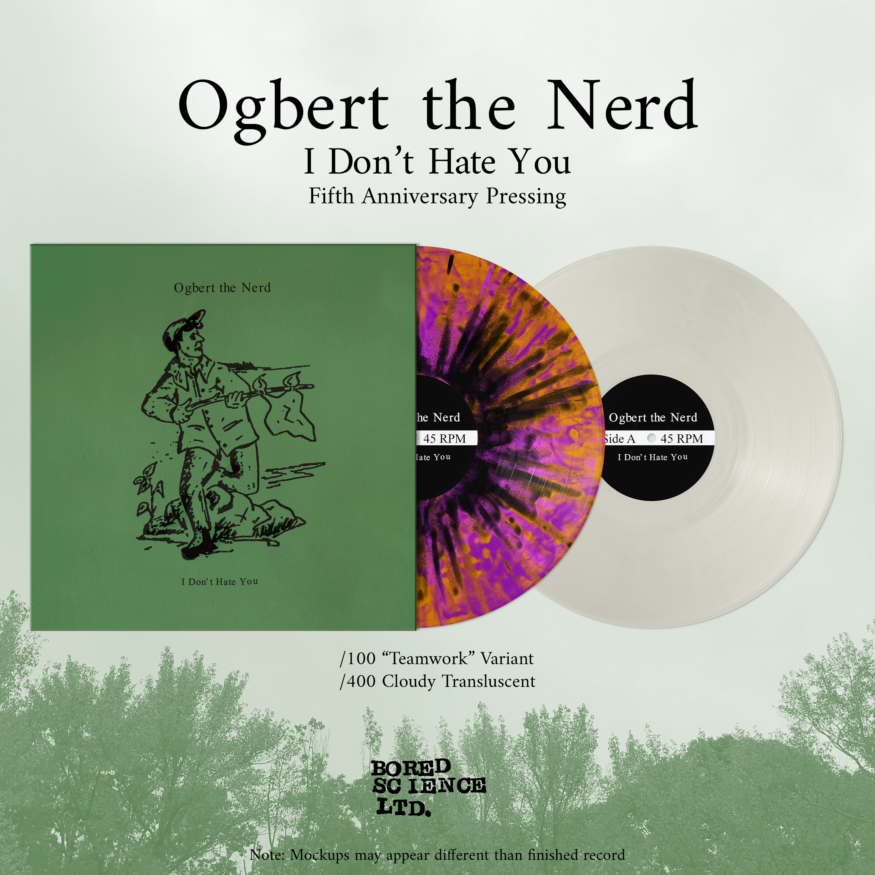 Ogbert the Nerd - I Don’t Hate You (5th Anniversary Repress)
