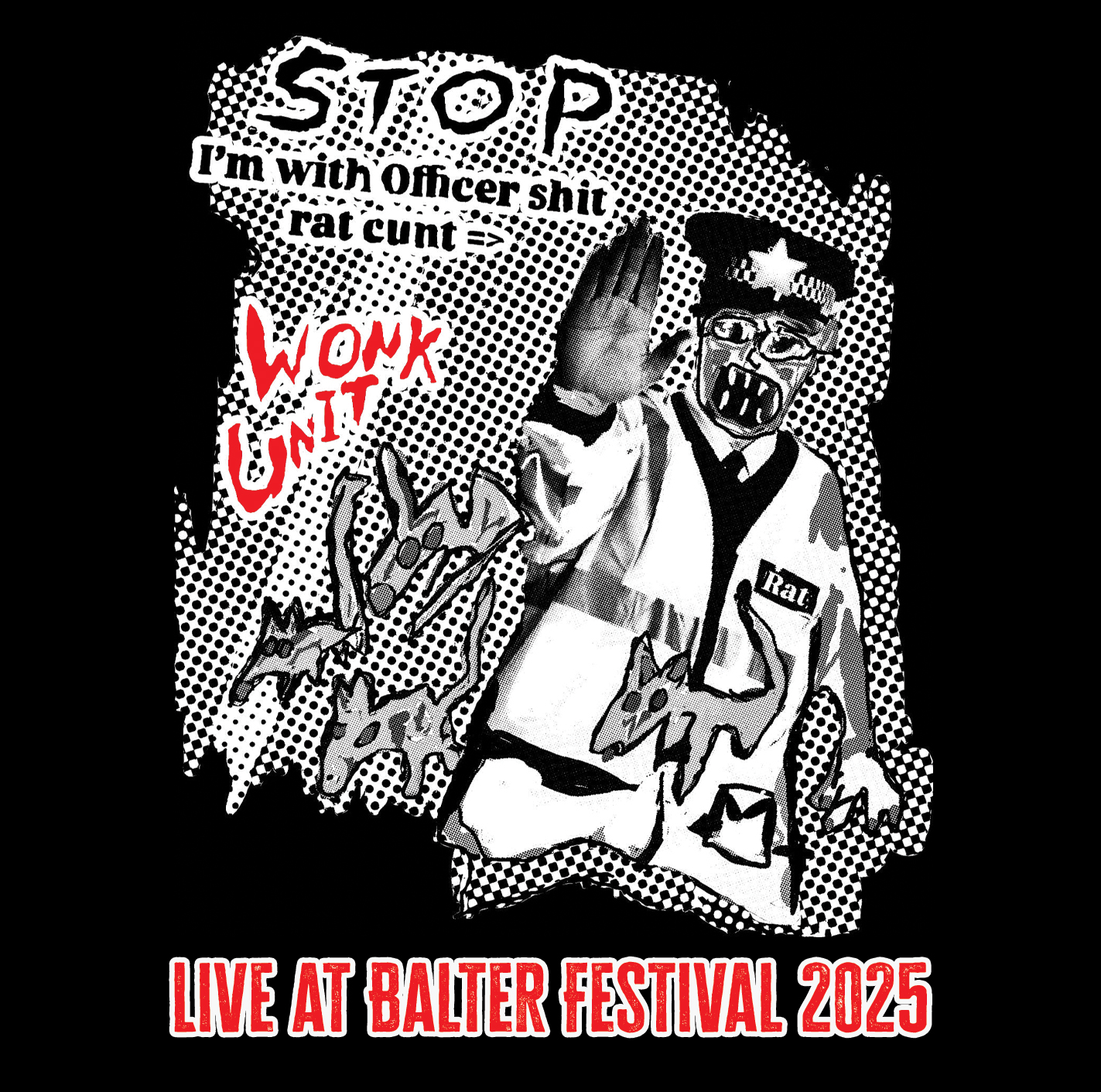 NBQ 010: WONK UNIT - Live at Balter Festival 2025 (CD album)