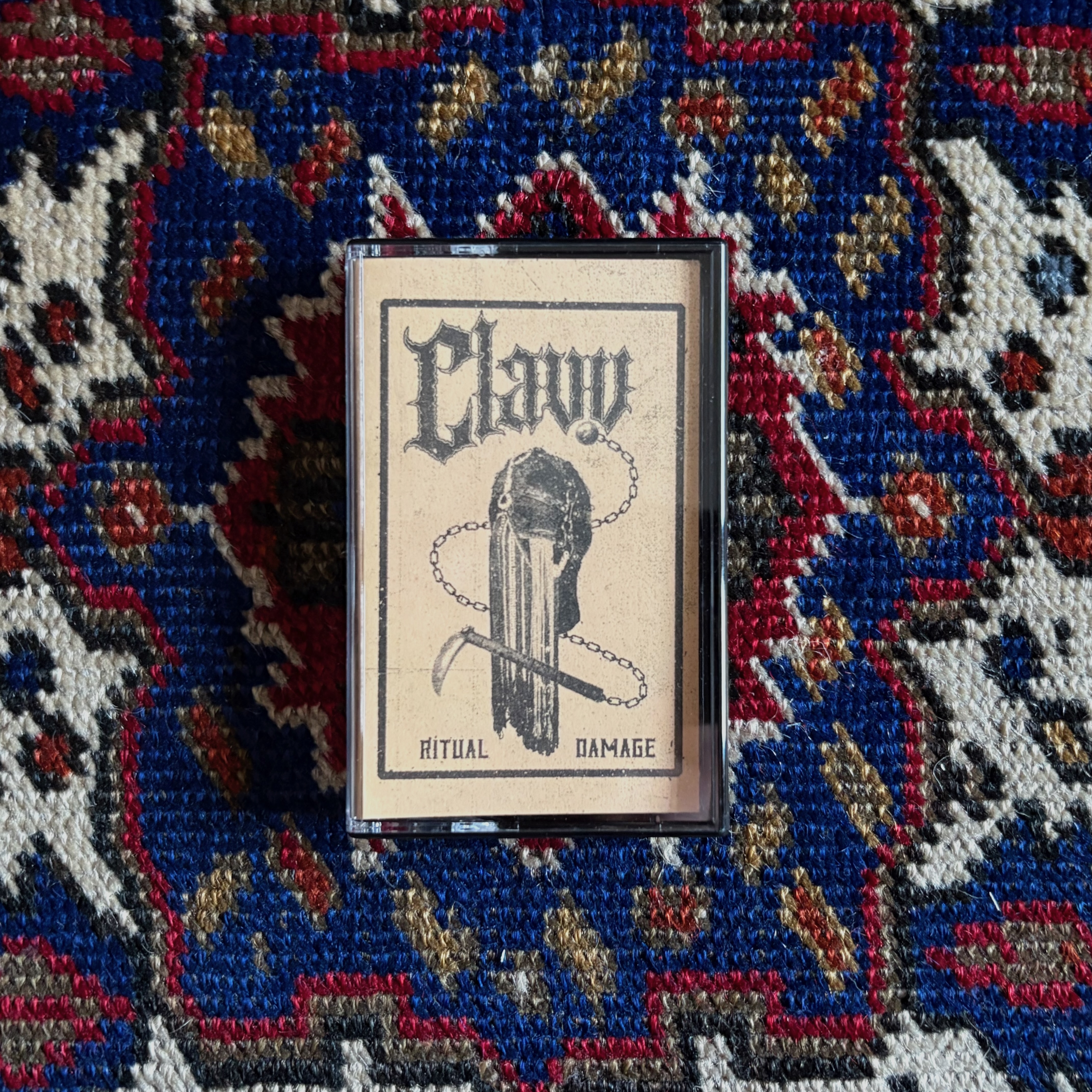 CLAVV - Ritual Damage - Cassette (KINK RECORDS)