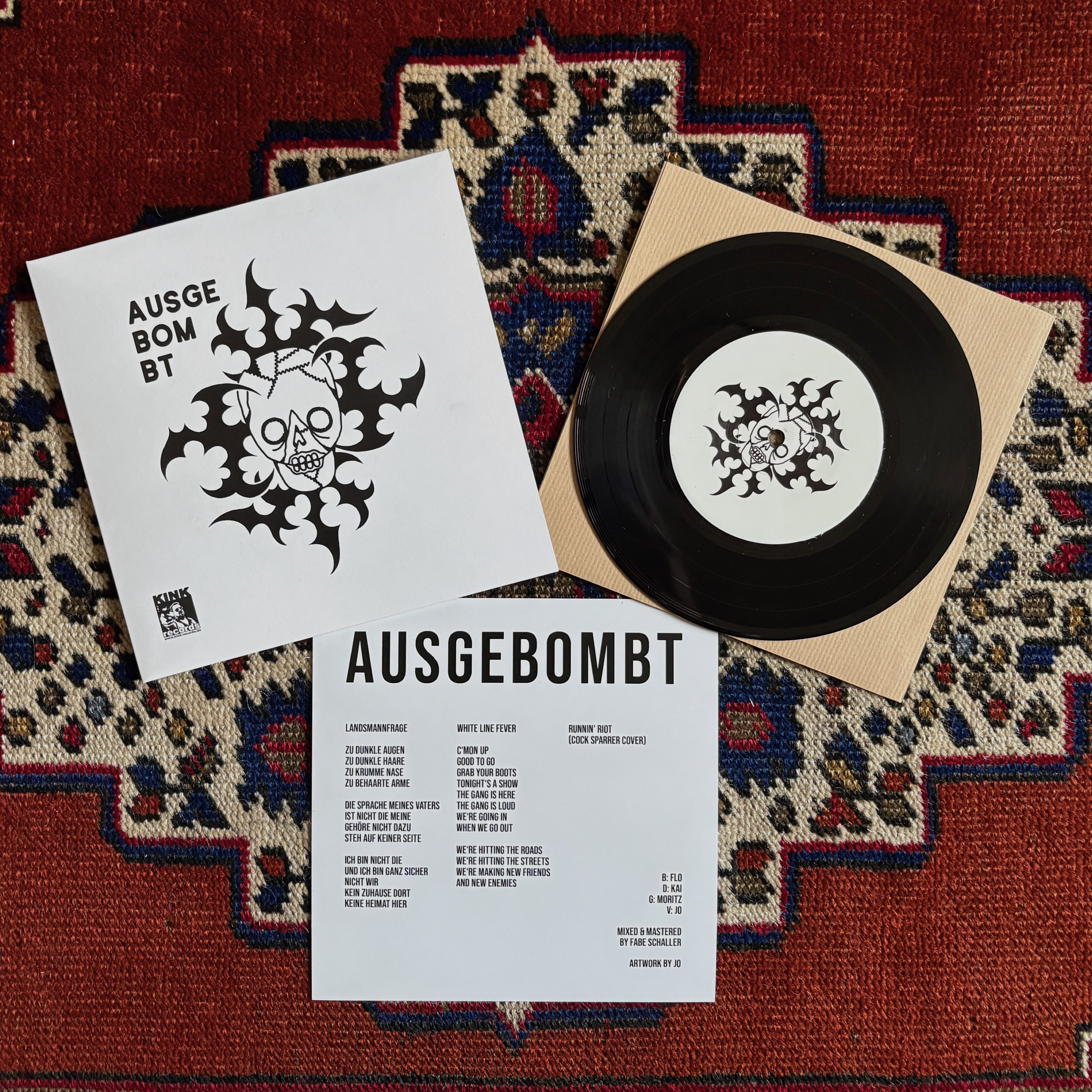 AUSGEBOMBT / NAKAM - Split EP - 7