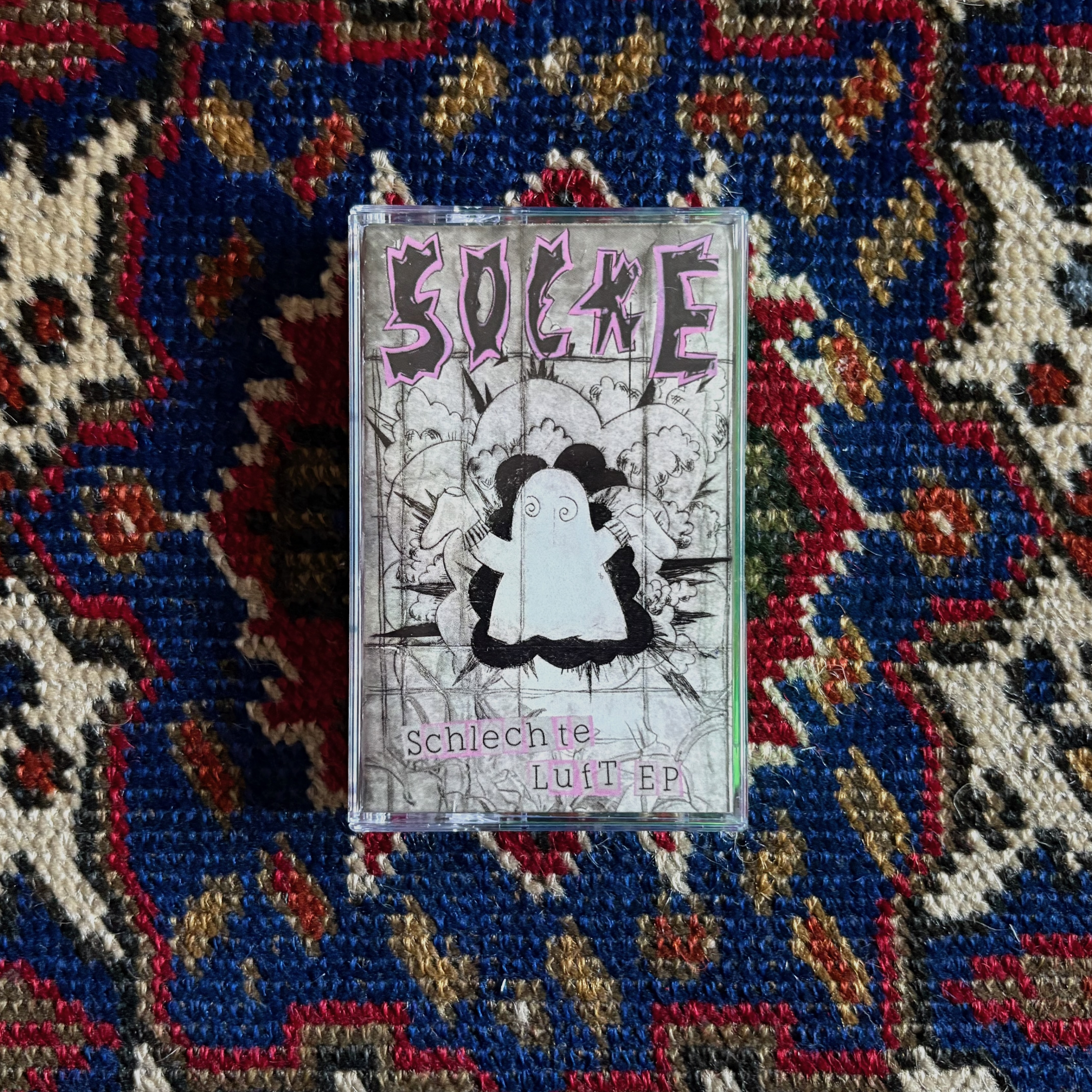 SOCKE - Schlechte Luft EP - Cassette (KINK RECORDS)