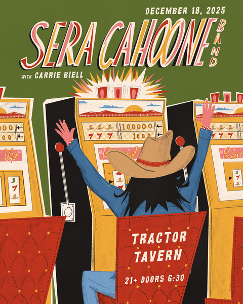 CASINO Poster Tractor Tavern 12/18/2025
