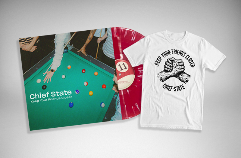 Chief State LP + 'KYFC' Shirt Bundle