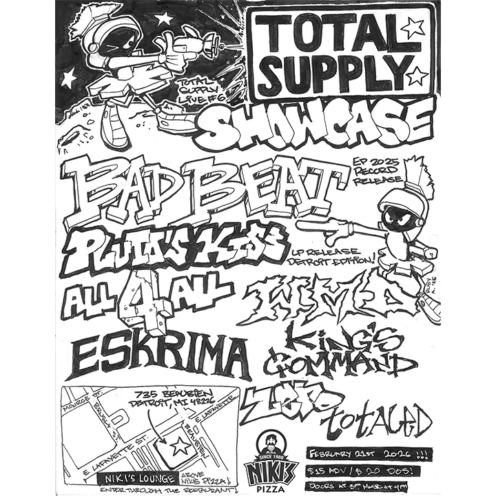 Total Supply Showcase - Presale Ticket