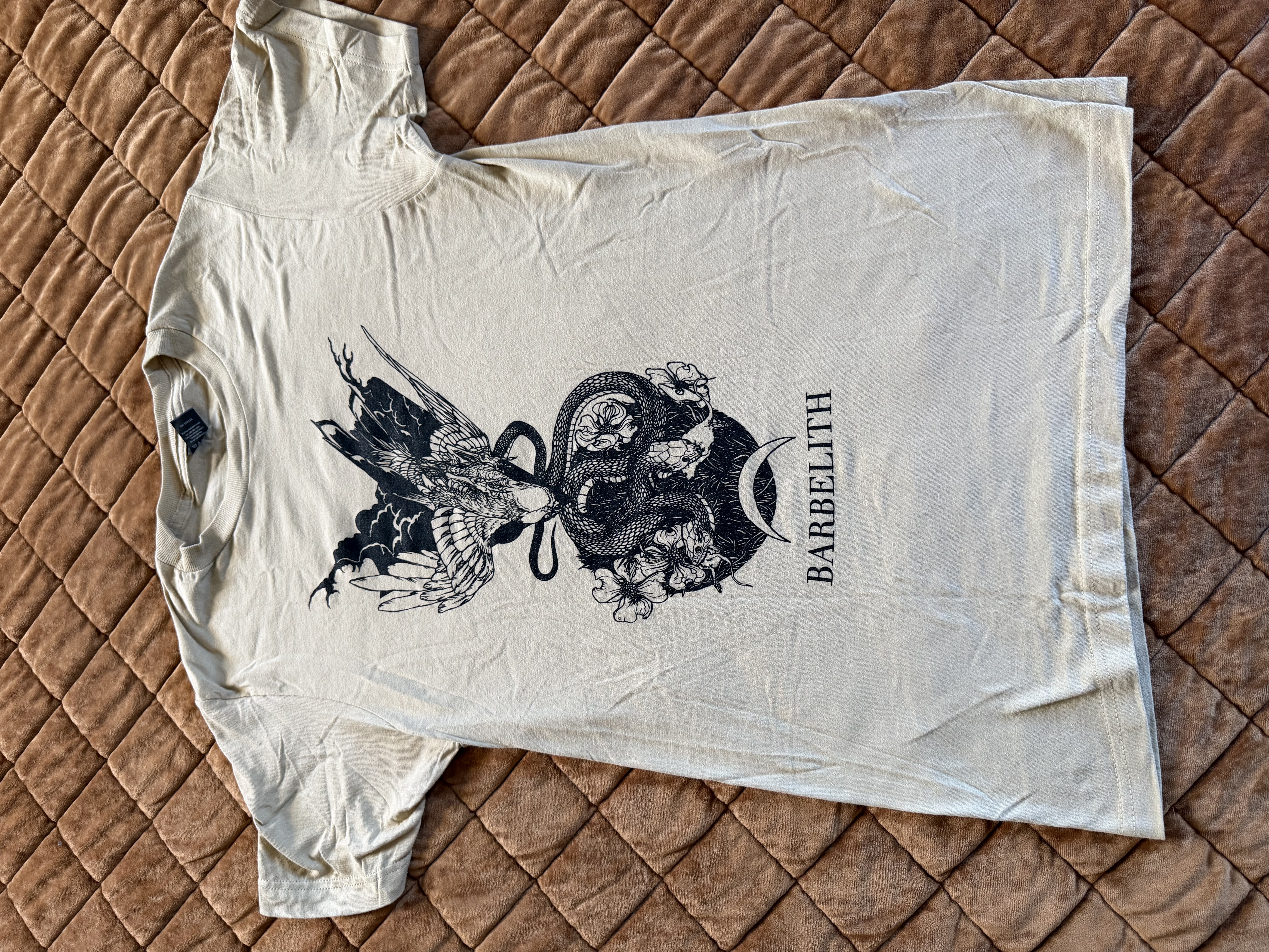 Barbelith Hawk Moon Snake shirt