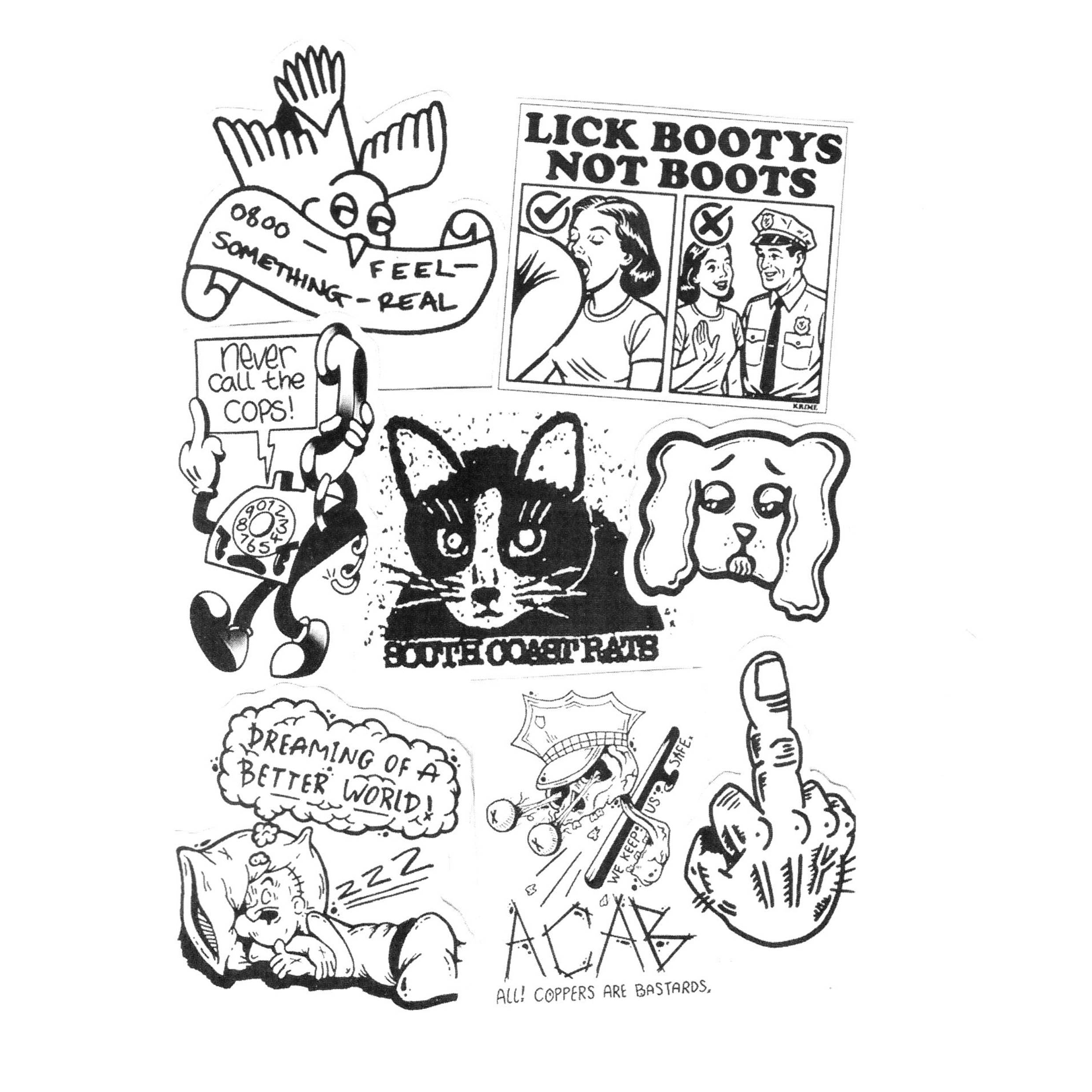 Toner Jam Sticker Pack