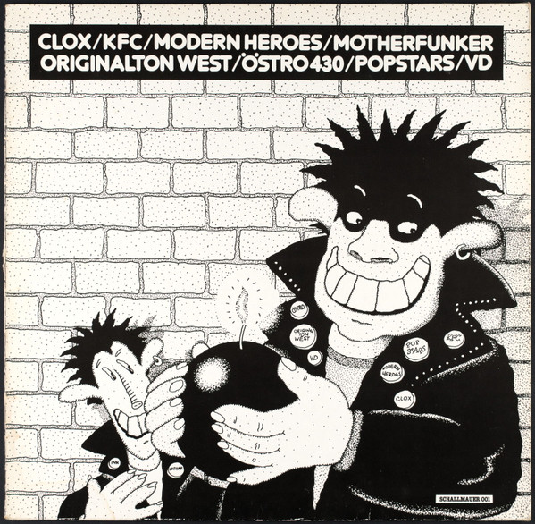 V.A. - Schallmauer Sampler (LP, Comp, 1981) (VG/VG+)