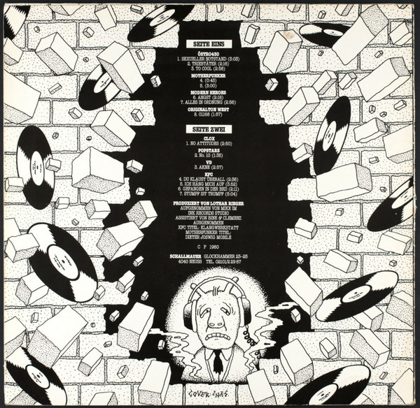 V.A. - Schallmauer Sampler (LP, Comp, 1981) (VG/VG+)