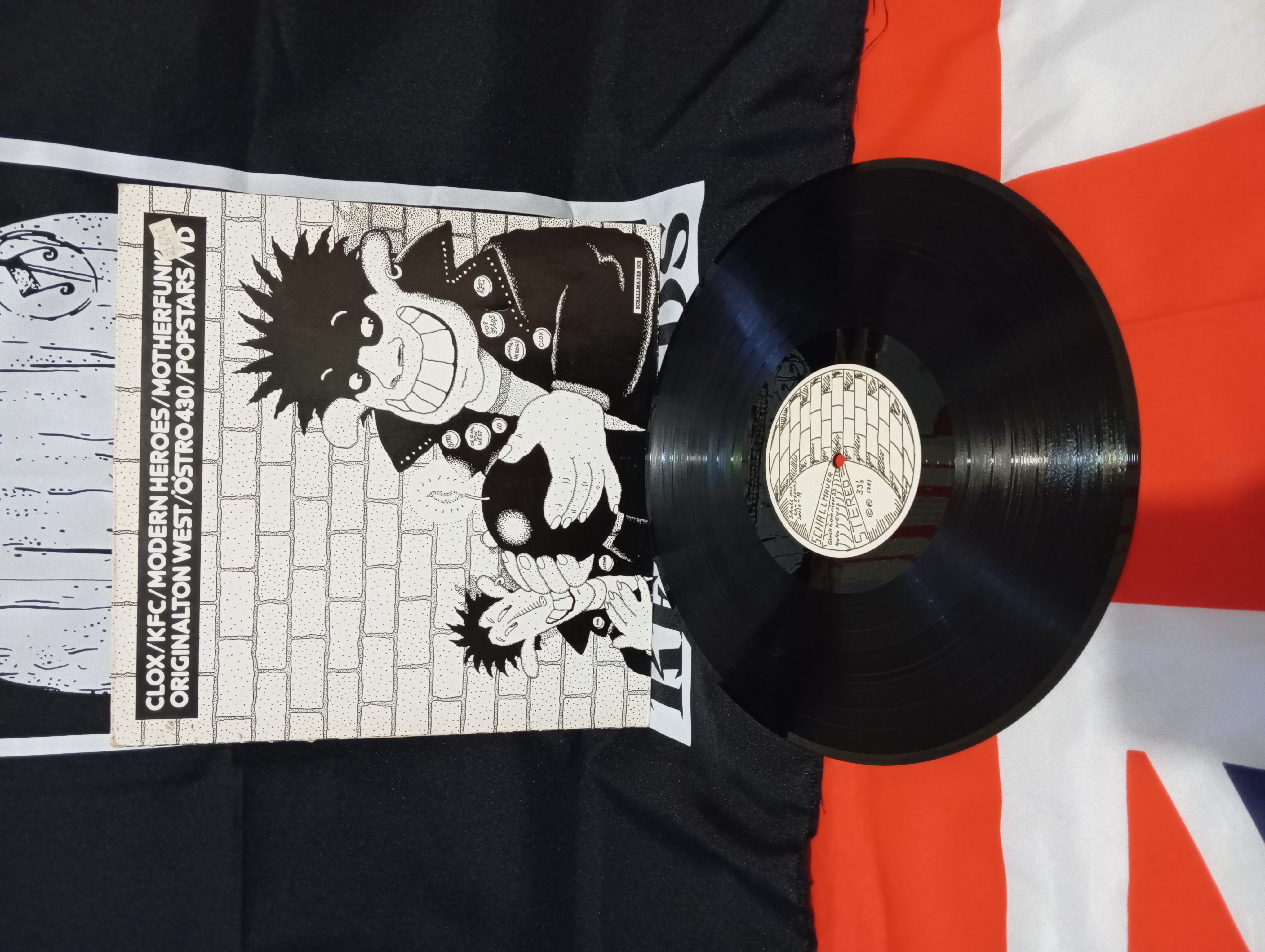 V.A. - Schallmauer Sampler (LP, Comp, 1981) (VG/VG+)