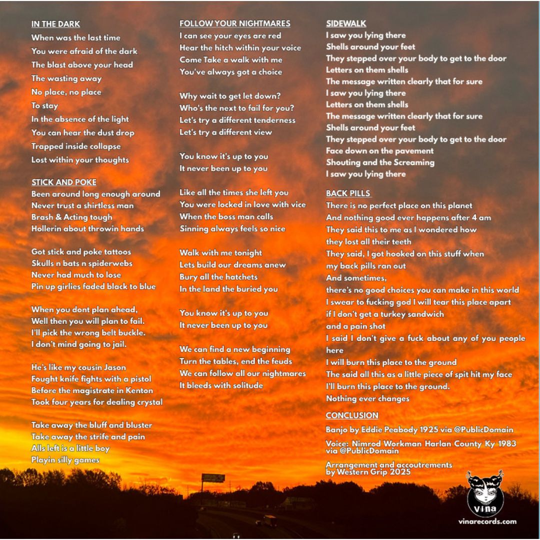 WESTERN GRIP - Follow Your Nightmares