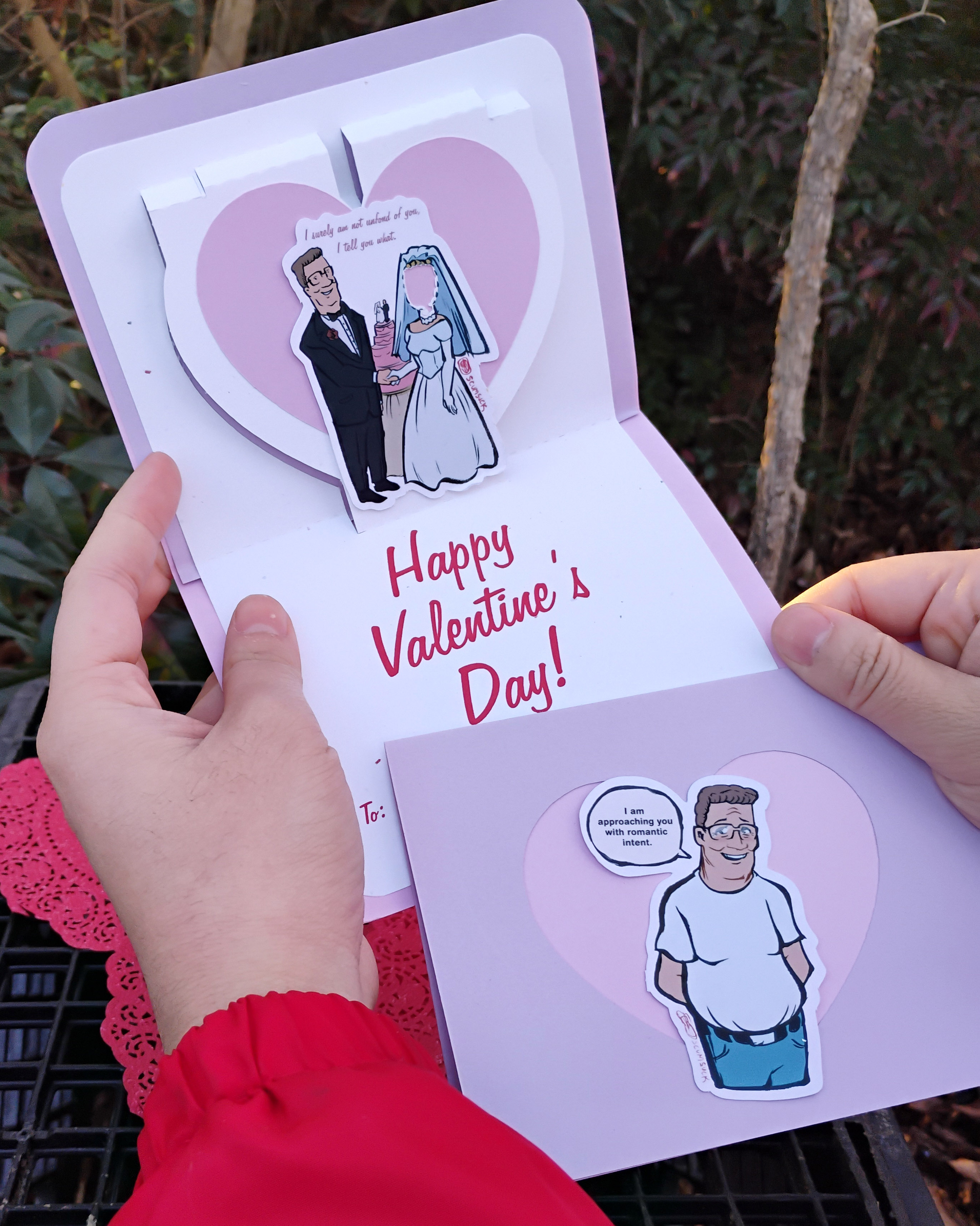 KOTH Valentine's Day Pop-Up Card!