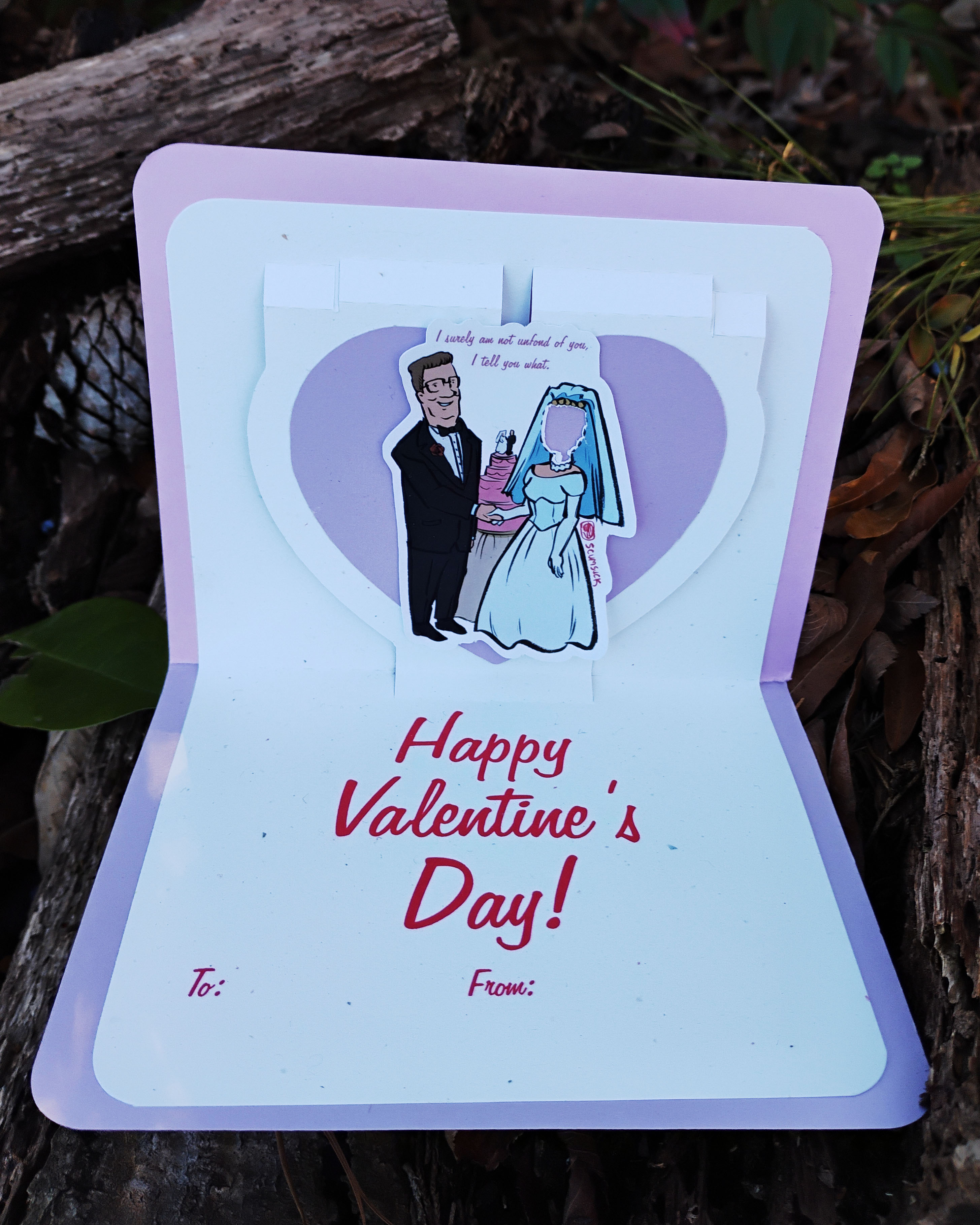 KOTH Valentine's Day Pop-Up Card!