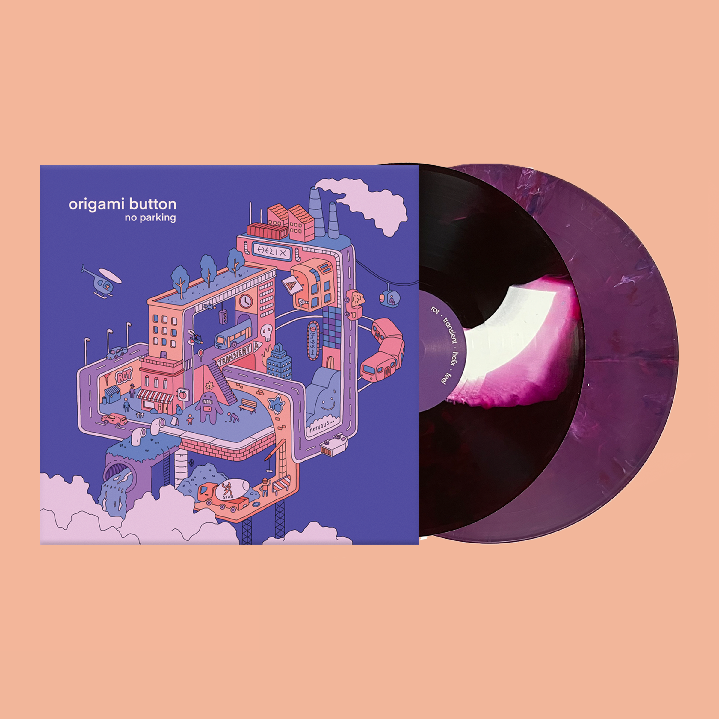 Origami Button - No Parking EP 12