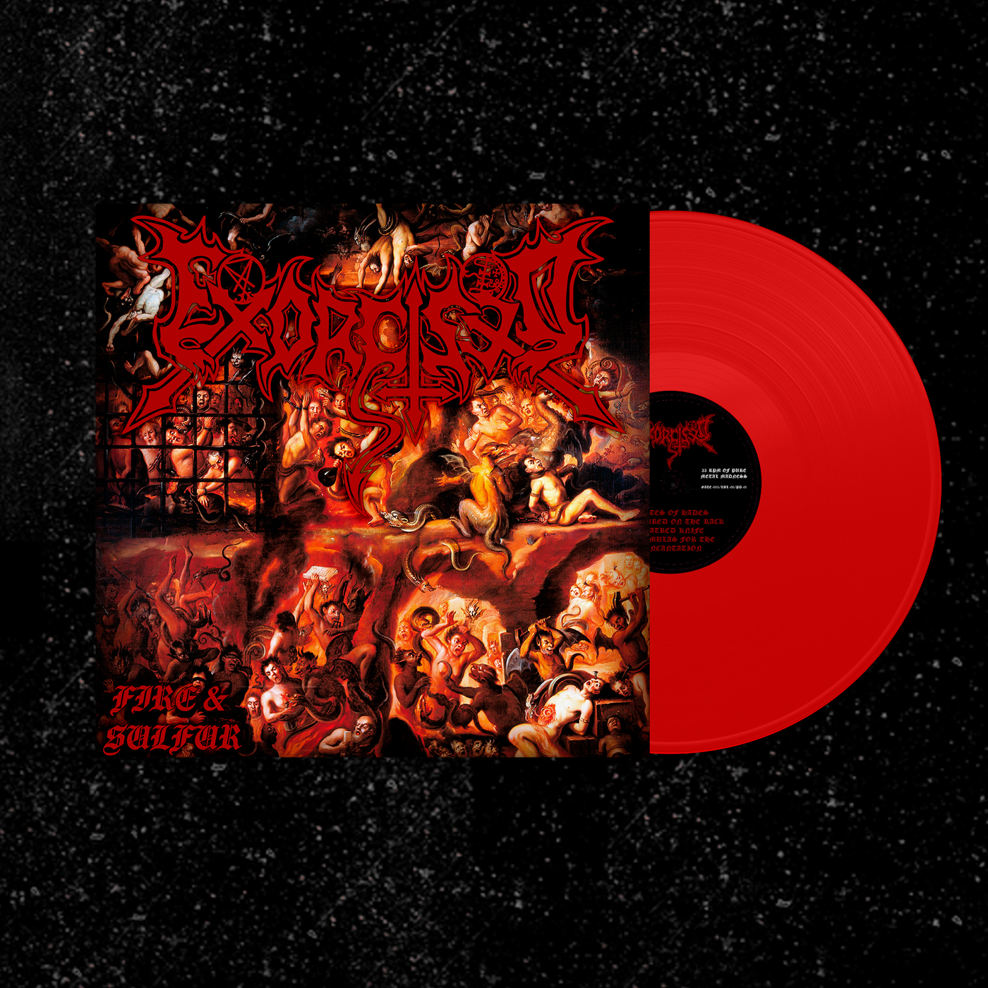 EXORCISED - Fire And Sulfur LP