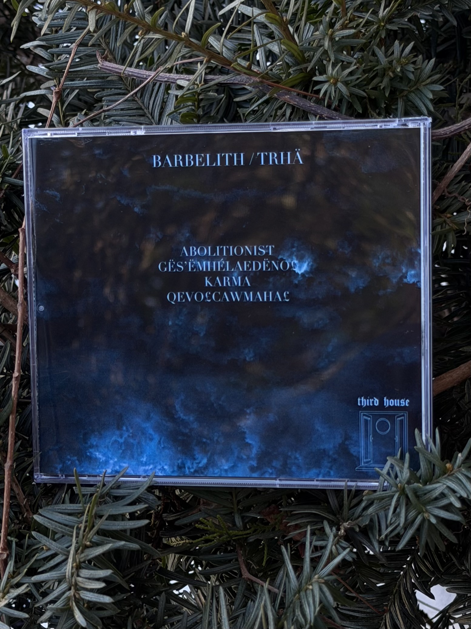 th69 Barbelith / Trhä CD (Blue version)