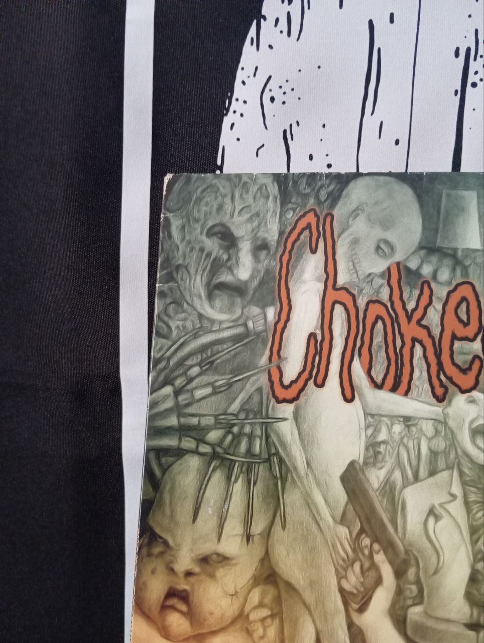 Choked By Own Vomits - Shit World (LP, 2018 Collored vinil) (M/VG+)