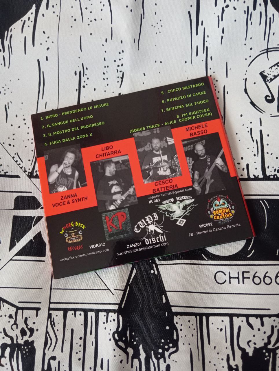 Deriva - Catrame Acido (CD, digislive, 2020)