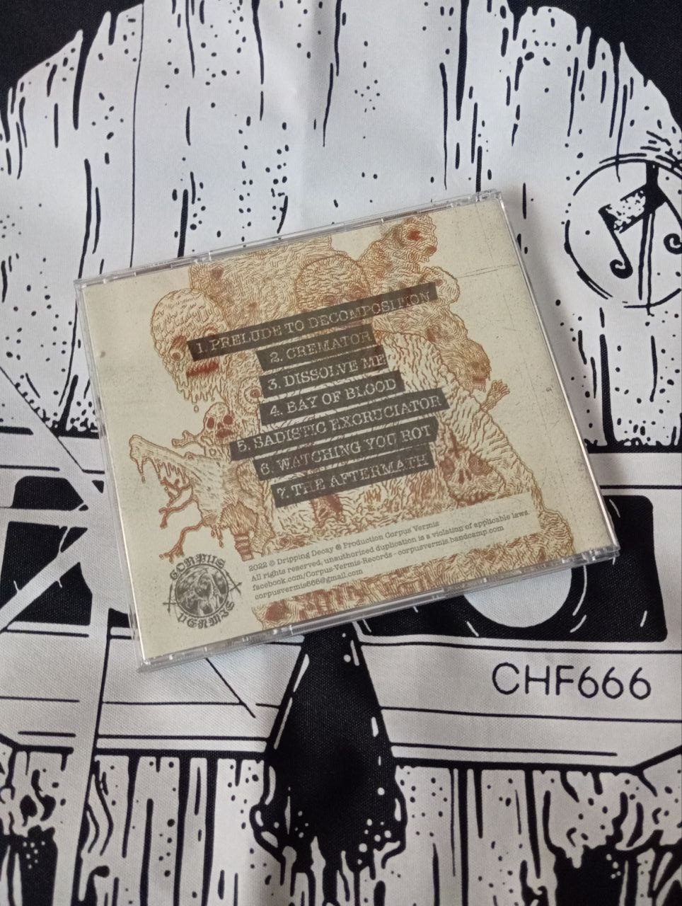 Dripping Decay - Watching You Rot (CD, 2022)