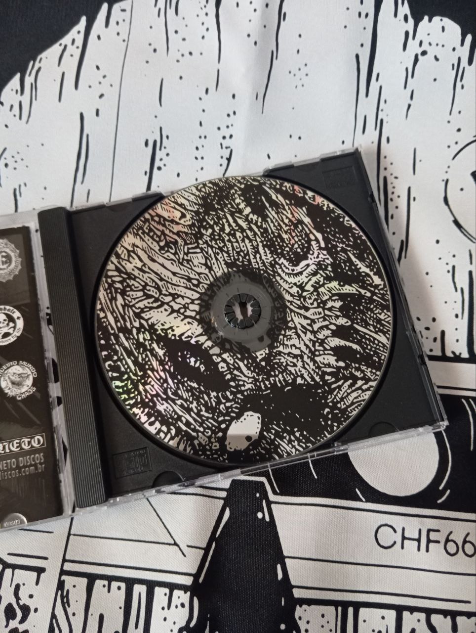 Social Chaos / Bestial Vomit - In Chaos We Vomit (CD, 2022)