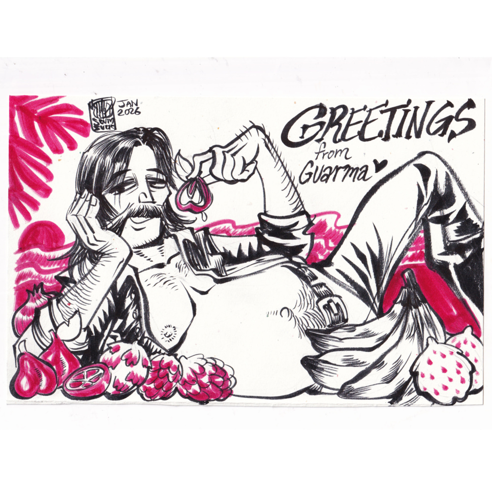 Custom sketch in da mail!