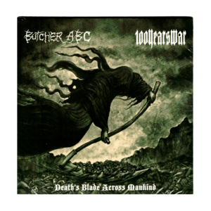 Butcher ABC / 100 Years War 'Death's Blade Across Mankind (Split)' CD