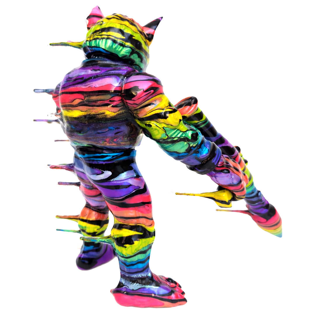 Blown Away Big Rad Wolf - Electric Rainbow