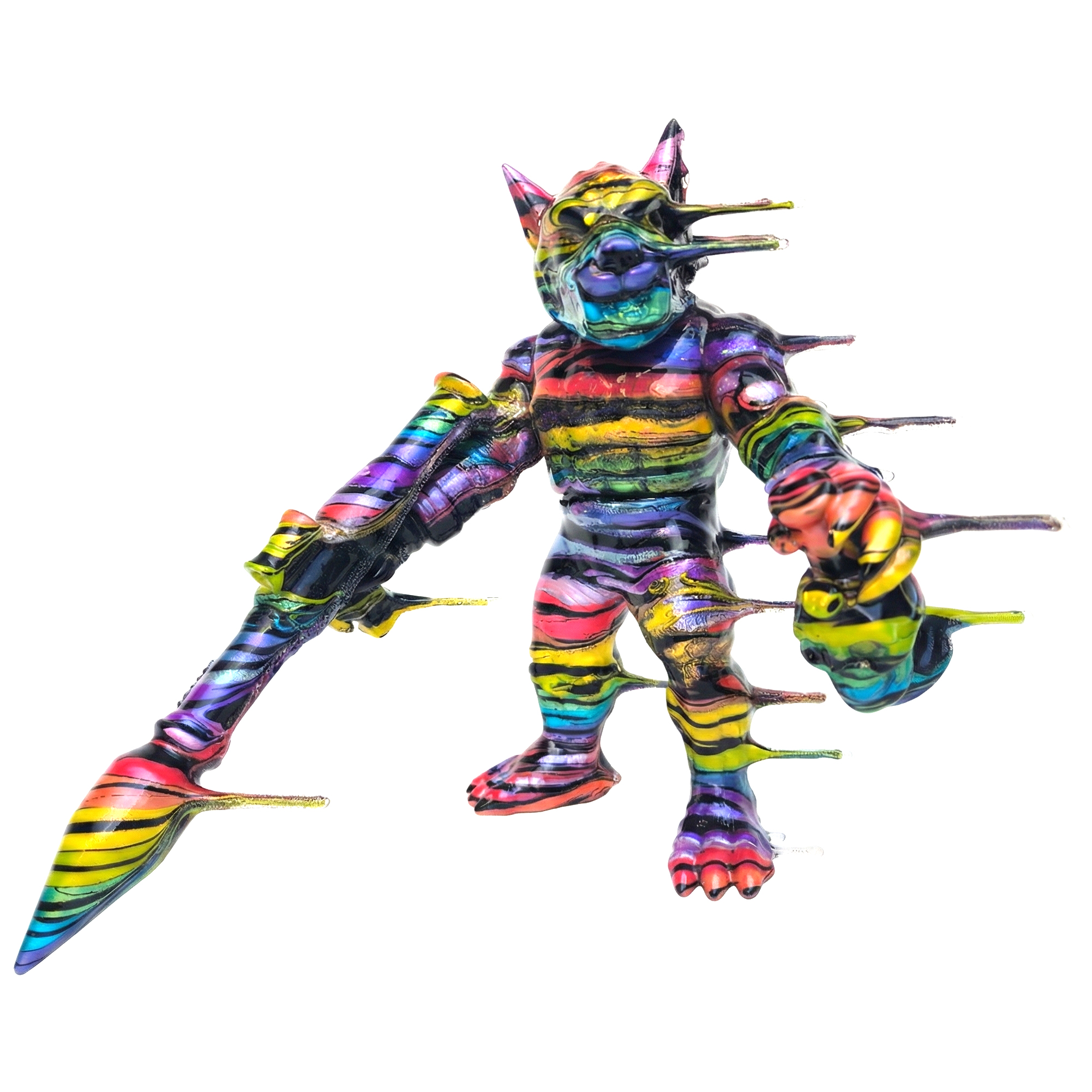 Blown Away Big Rad Wolf - Electric Rainbow